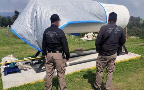 Aseguran casi 4 mil litros de gas LP en Chiconquiaco