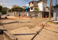 Gobierno Municipal realiza labores de mantenimiento con concreto hidráulico