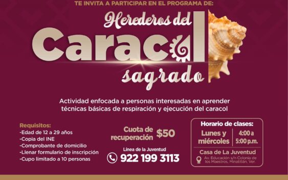 ¡Sé parte de los Herederos del Caracol Sagrado! 🐚