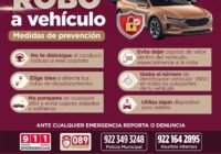 ¡Tu seguridad es nuestra prioridad! Evita ser víctima del robo a vehículo