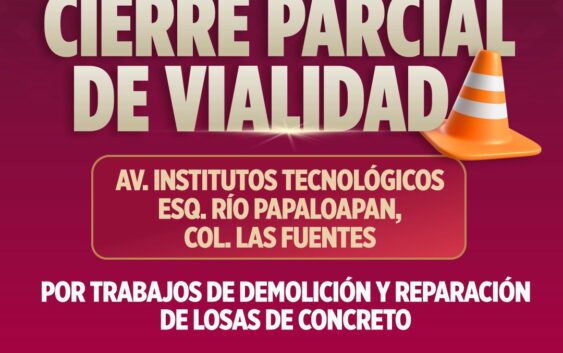 AVISO DE CIERRE VIAL