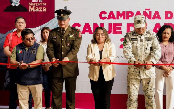 Inicia Campaña de Canje de Armas en Minatitlán