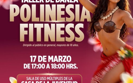 ¡Disfruta del taller de Danza Polinesia Fitness! 💃