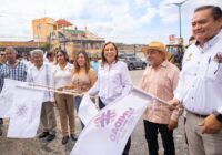 Rocío Nahle moderniza el acceso a Minatitlán con concreto hidráulico Rocío Nahle moderniza el acceso a Minatitlán con concreto hidráulico