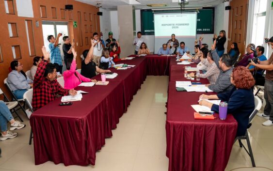 El Gobierno de Minatitlán celebra sesión en materia de obras, catastro y agua potable