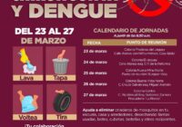 Jornada de eliminación de criaderos y lucha contra el chikungunya y dengue en Minatitlán