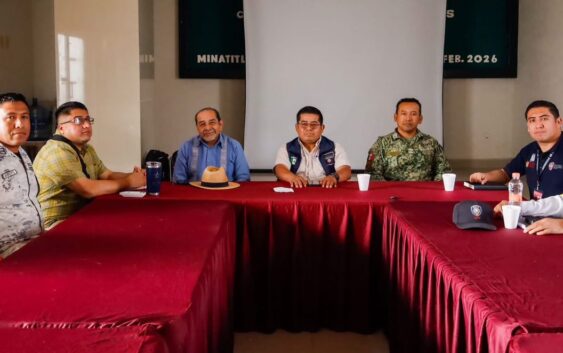 Guillermo Reyes Espronceda participa en Mesa de Seguridad