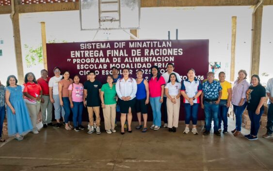 DIF Municipal entrega apoyos alimentarios a planteles educativos