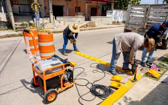Gobierno Municipal refuerza la seguridad vial en Minatitlán