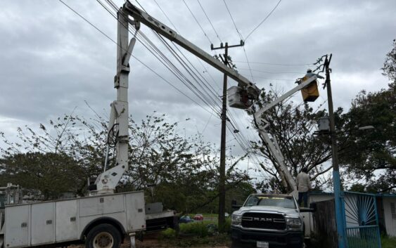 Fallas de energía eléctrica afectan el servicio de agua en Cosoleacaque