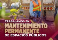 100 Días | Avances en el mantenimiento de espacios públicos
