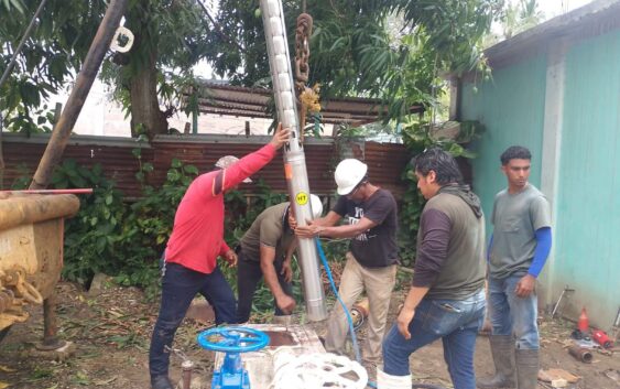 Gobierno de Minatitlán realiza trabajos de mejoras al Pozo 15