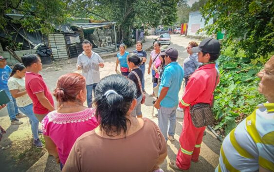 Alcalde de Cosoleacaque da atención directa a la ciudadanía en recorridospermanentes