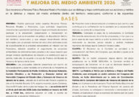 Emite Comisión convocatoria para entrega del Premio al Mérito Ambiental 2026