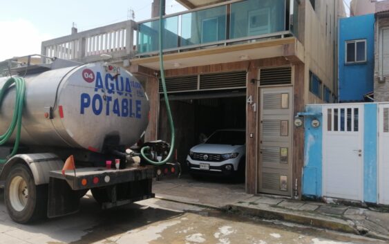 Se restablecerá servicio de agua en colonias del poniente en un lapso de 48 a 72 horas