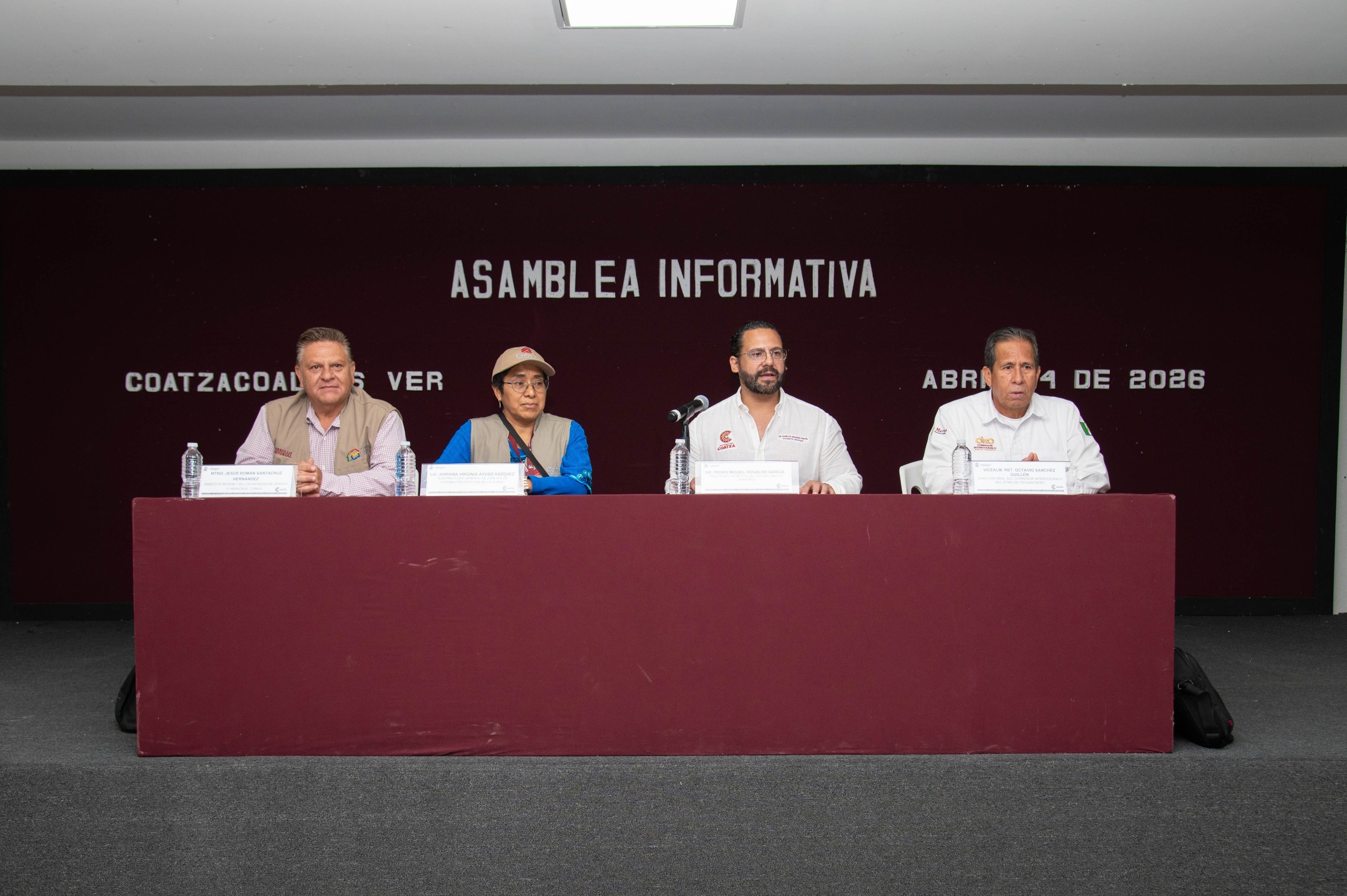 Realizarán tercera etapa de reubicación de familias en Coatzacoalcos por obras del Corredor Interoceánico
