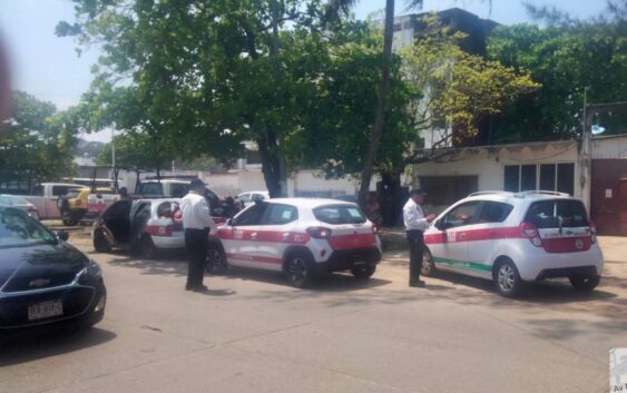 ​La policía municipal de Coatzacoalcos trabaja en coordinación con Transporte del Estado para garantizar la normatividad