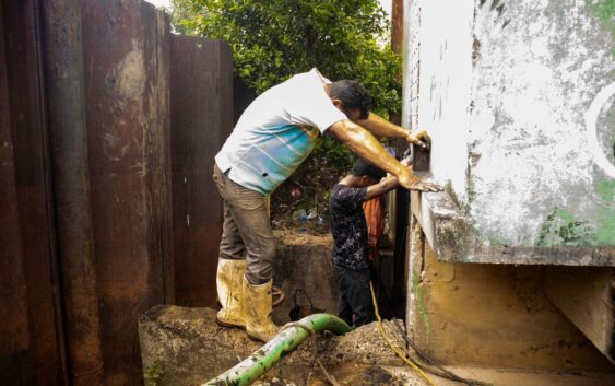 Refuerza Gobierno Municipal mantenimiento de cárcamo