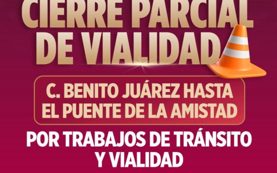 AVISO VIAL MINATITLÁN 🚧