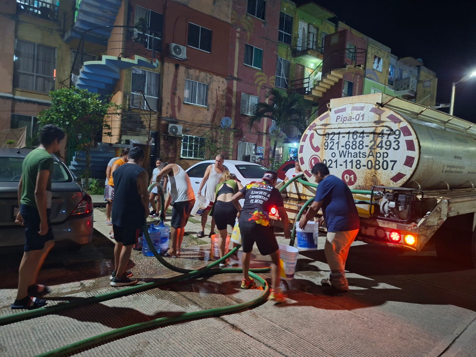 CMAS restablece servicio de agua en el poniente tras la rehabilitación del pozo 2 y reparación de fuga en la línea de 18
