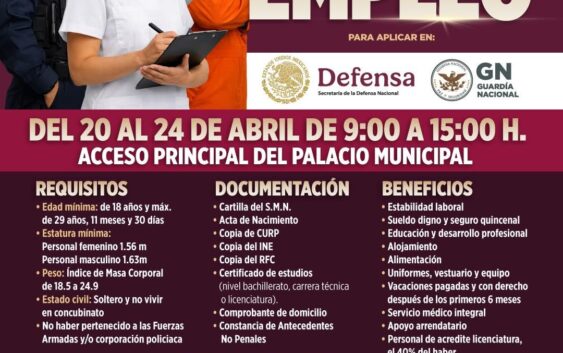 📢 Vinculación para el Empleo en Minatitlán