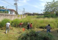 Gobierno de Minatitlán mantiene acciones de limpieza en el panteón Santa Clara.
