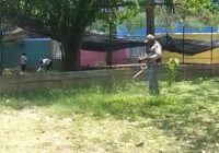 Gobierno Municipal realiza labores de limpieza en espacios públicos