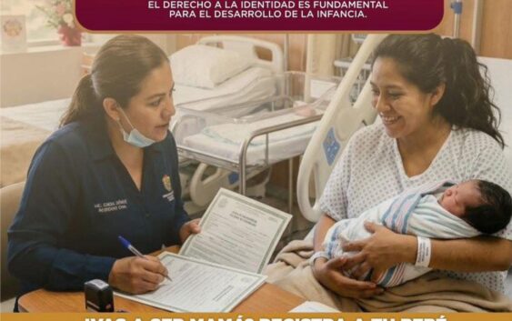 Inicia campaña de Registro Oportuno de Nacimiento en Cosoleacaque