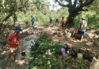 Avanzan trabajos de reparación en la línea general de agua en Cosoleacaque