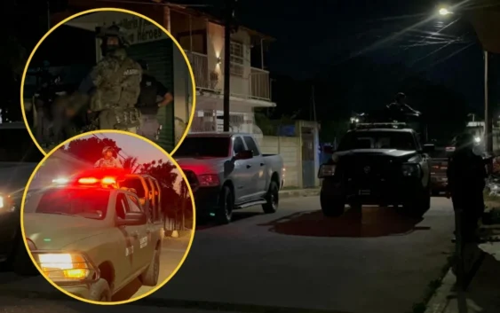 Detienen a presuntos integrantes de grupo delictivo tras enfrentamiento armado en Acayucan
