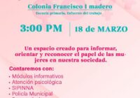 Cosoleacaque Este miércoles 18 de marzo continuamos con las actividades conmemorativas por el 8 de marzo, Día Internacional de la Mujer.