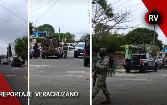Ataque armado en colonia Ruiz Cortines de Tuxpan deja un herido; Marina auxilia ante demora en atención médica