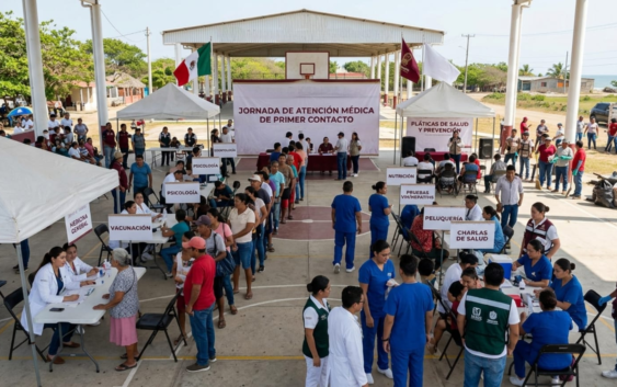 Brindarán Jornada de Atención Médica de Primer Contacto a población de Las Barrillas; participan más de 30 elementos