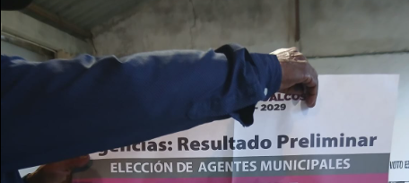 Tensión en Montegrande perteneciente al municipio de Acayucan