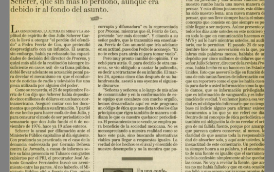 La austeridad de Julio Scherer García