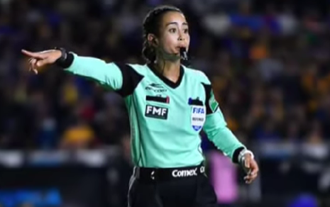 Katia Itzel García, de la UNAM al arbitraje mundialista