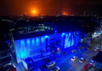 Minatitlán se ilumina de azul por el Día Mundial del Parkinson