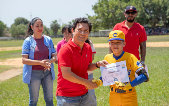 Gobierno Municipal de Oluta impulsa el deporte infantil