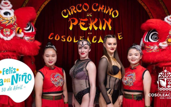 Cirilo Vázquez Parissi celebra a la niñez de Cosoleacaque con el Circo Chino de Pekín