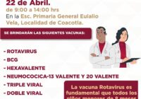 ¡Jornada de Vacunación en Cosoleacaque!