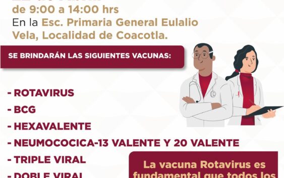 ¡Jornada de Vacunación en Cosoleacaque!