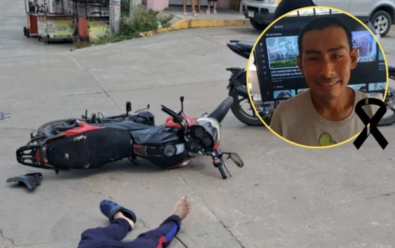 Muere motociclista tras accidente en Sayula de Alemán