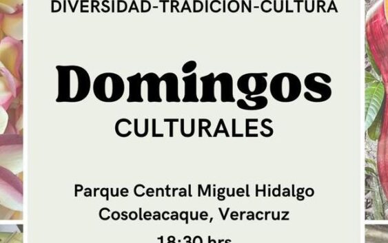 El Ayuntamiento de Cosoleacaque invita a disfrutar la cultura