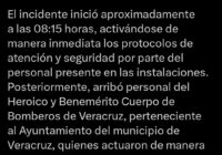 VERSION DE Secretaría de Marina EN NUEVO INCENDIO EN LA NAUTICA VERACRUZ