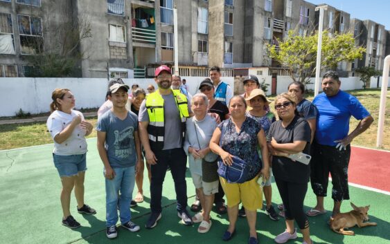 Supervisa Pedro Miguel obras de drenaje y rescate de espacios recreativos en Santa Marta
