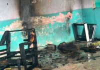 INCENDIO EN CASA ABANDONADA EN LA COL. AMPL. NETZAHUALCOYOTL PRESUNTAMENTE PROVOCADO