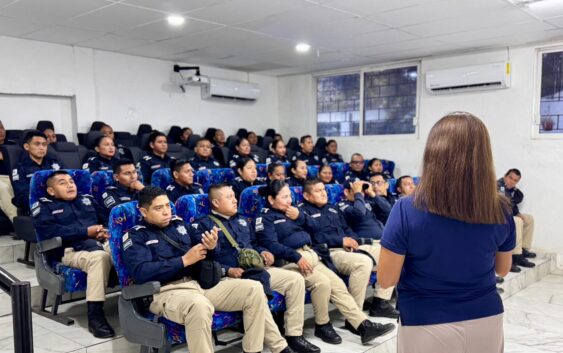 Crean Área Psicológica para la Policía Municipal de Coatzacoalcos