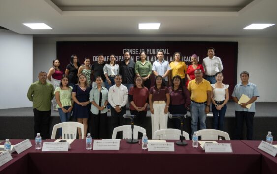 Instalan Consejo Municipal de Participación Escolar en la Educación 2026-2028