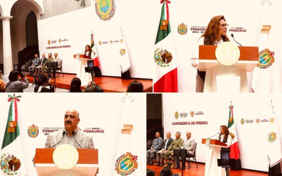 Mesa de Seguridad informa puntualmente acciones contundentes en Veracruz