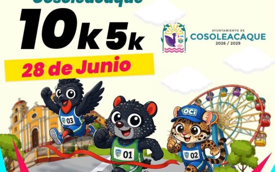 Se acerca la gran carrera atlética “Latidos de Cosoleacaque” 2026